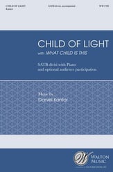 Child of Light SATB choral sheet music cover